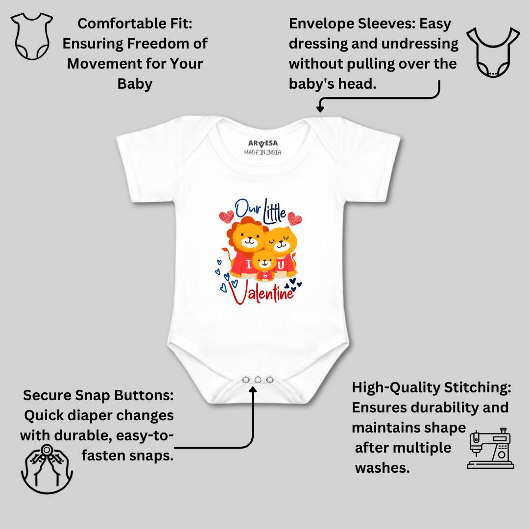 Arvesa Design-1320 Valentine My First Baby Boy and Baby Girl Dress .