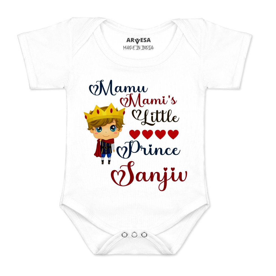 Arvesa Mamu Mami Little Prince Baby Boy & Girl Dress