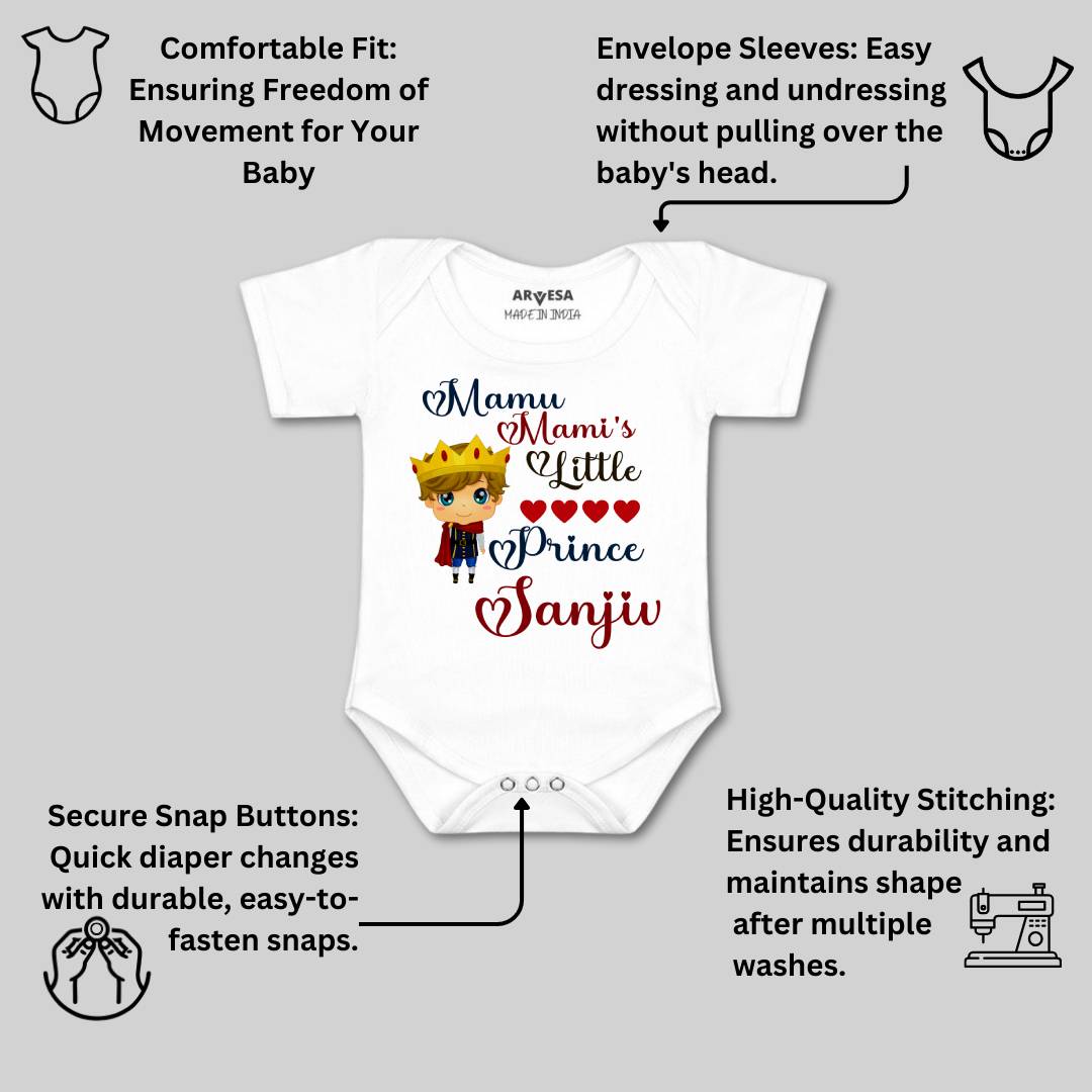 Arvesa Mamu Mami Little Prince Baby Boy & Girl Dress