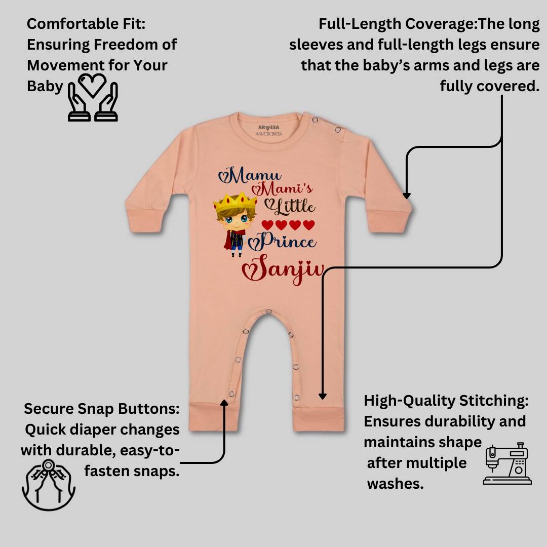 Arvesa Mamu Mami Little Prince Baby Boy & Girl Dress