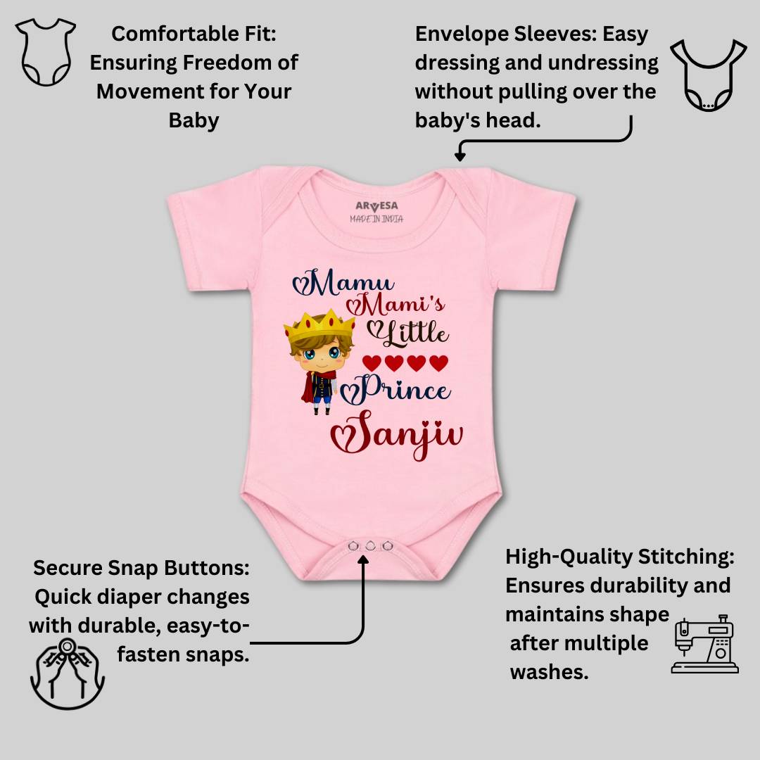 Arvesa Mamu Mami Little Prince Baby Boy & Girl Dress