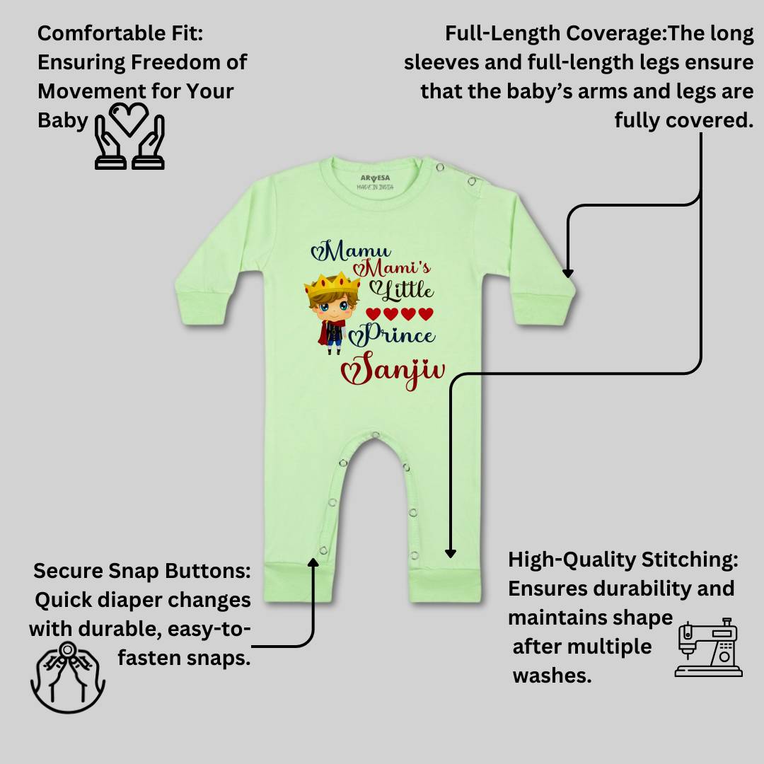 Arvesa Mamu Mami Little Prince Baby Boy & Girl Dress
