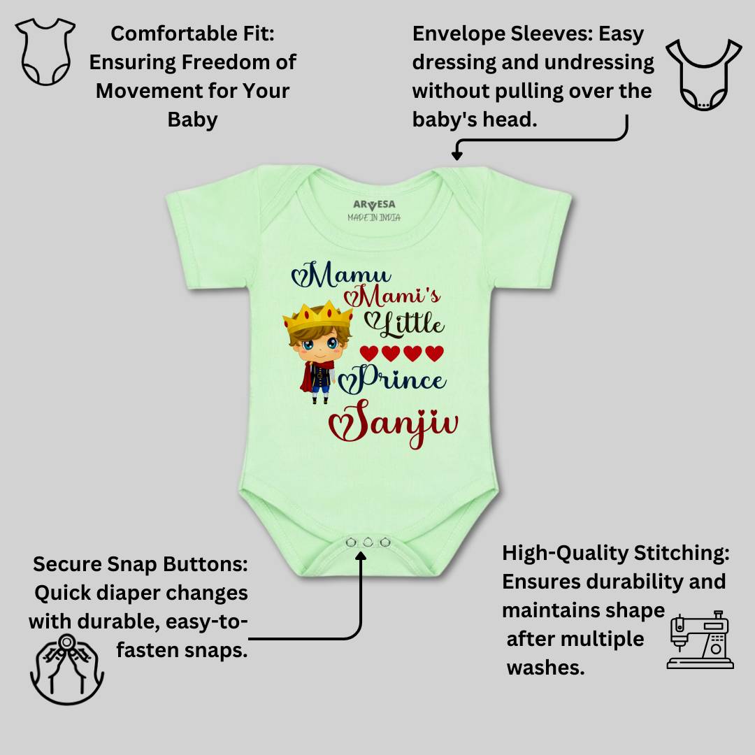 Arvesa Mamu Mami Little Prince Baby Boy & Girl Dress
