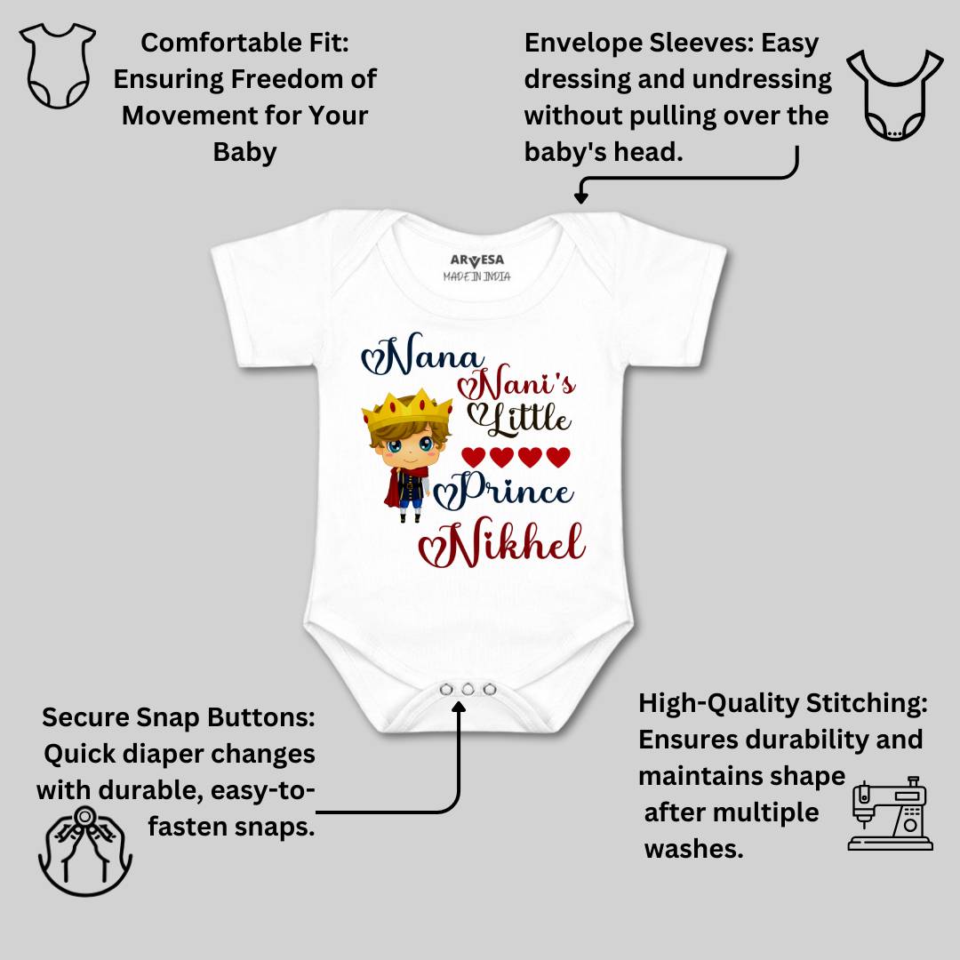 Arvesa Nana Nani Little Prince Baby Boy & Girl Dress