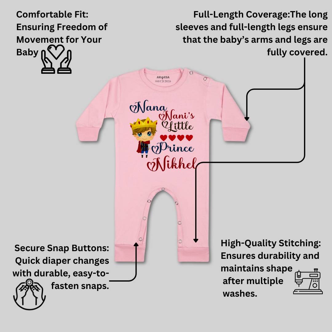 Arvesa Nana Nani Little Prince Baby Boy & Girl Dress