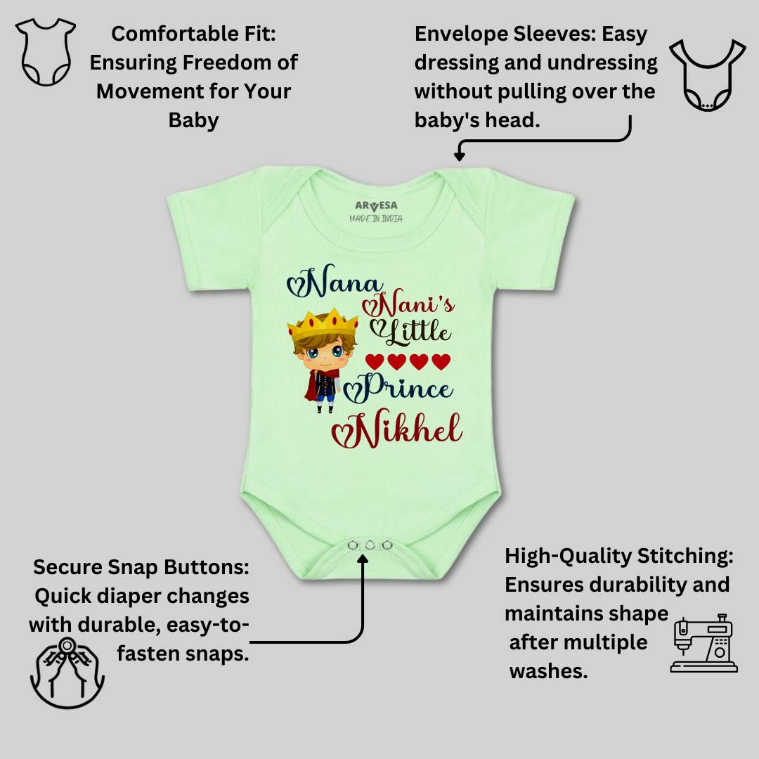 Arvesa Nana Nani Little Prince Baby Boy & Girl Dress