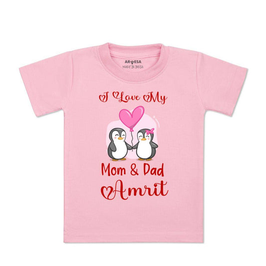 Arvesa I love My Mom and Dad Baby Boy & Girl Dress