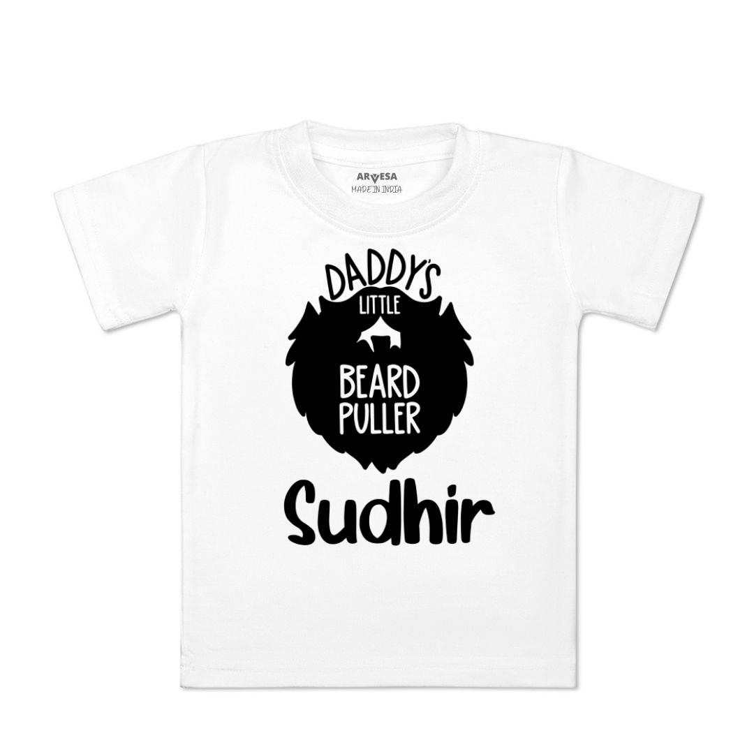 Arvesa Daddy Little Beard Puller Baby Boy & Girl Dress