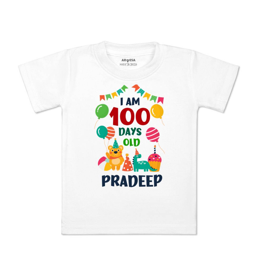 Arvesa 100 Days Birthday Baby Boy & Girl Dress