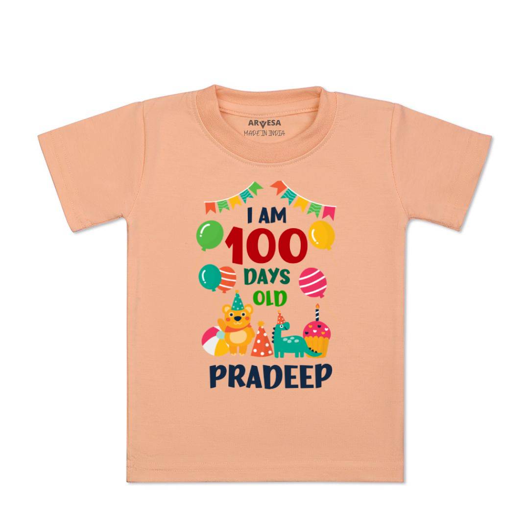 Arvesa 100 Days Birthday Baby Boy & Girl Dress