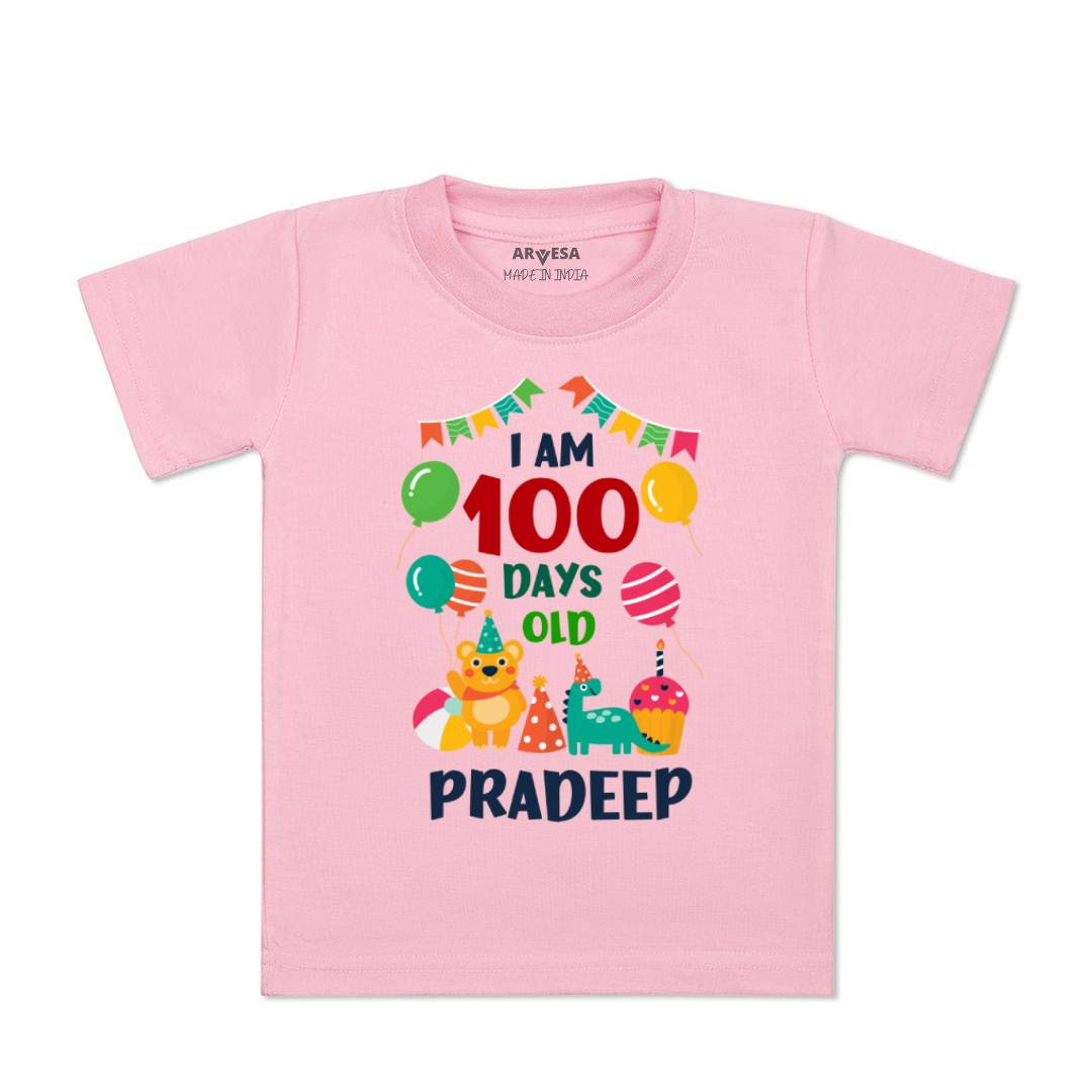 Arvesa 100 Days Birthday Baby Boy & Girl Dress