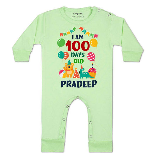 Arvesa 100 Days Birthday Baby Boy & Girl Dress