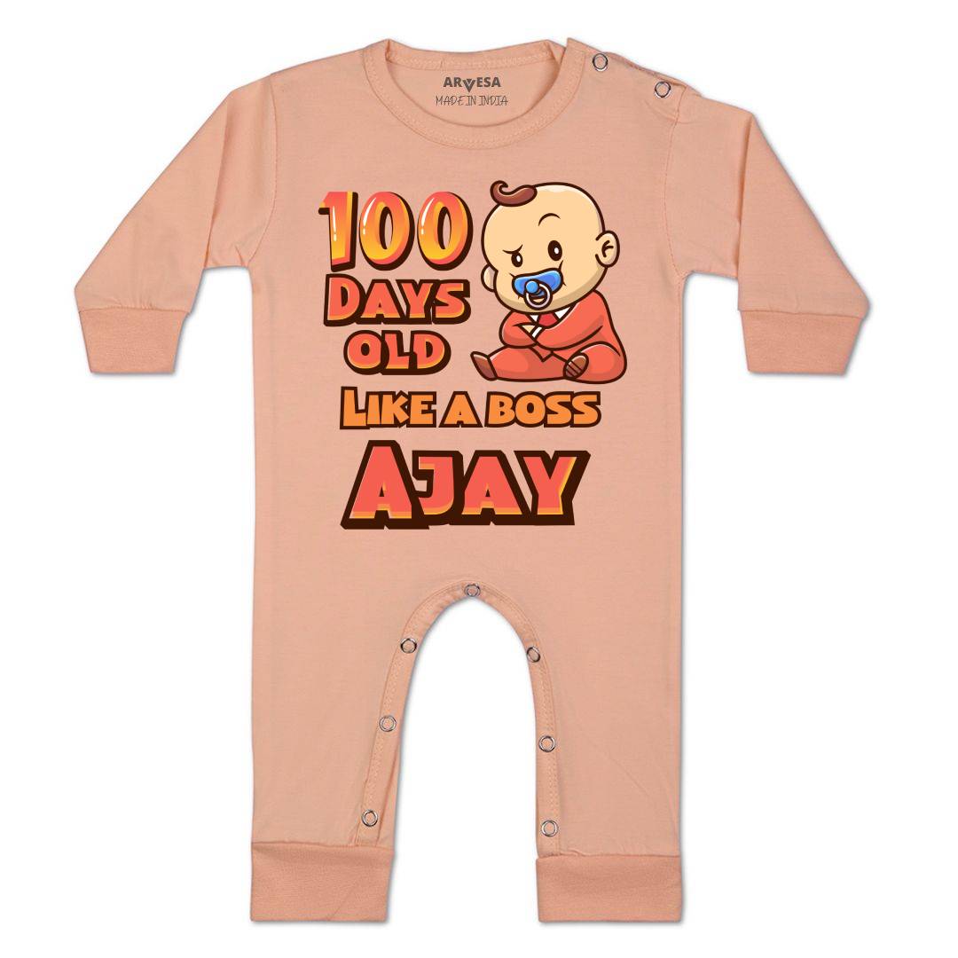 Arvesa 100 Days Birthday Baby Boy & Girl Dress