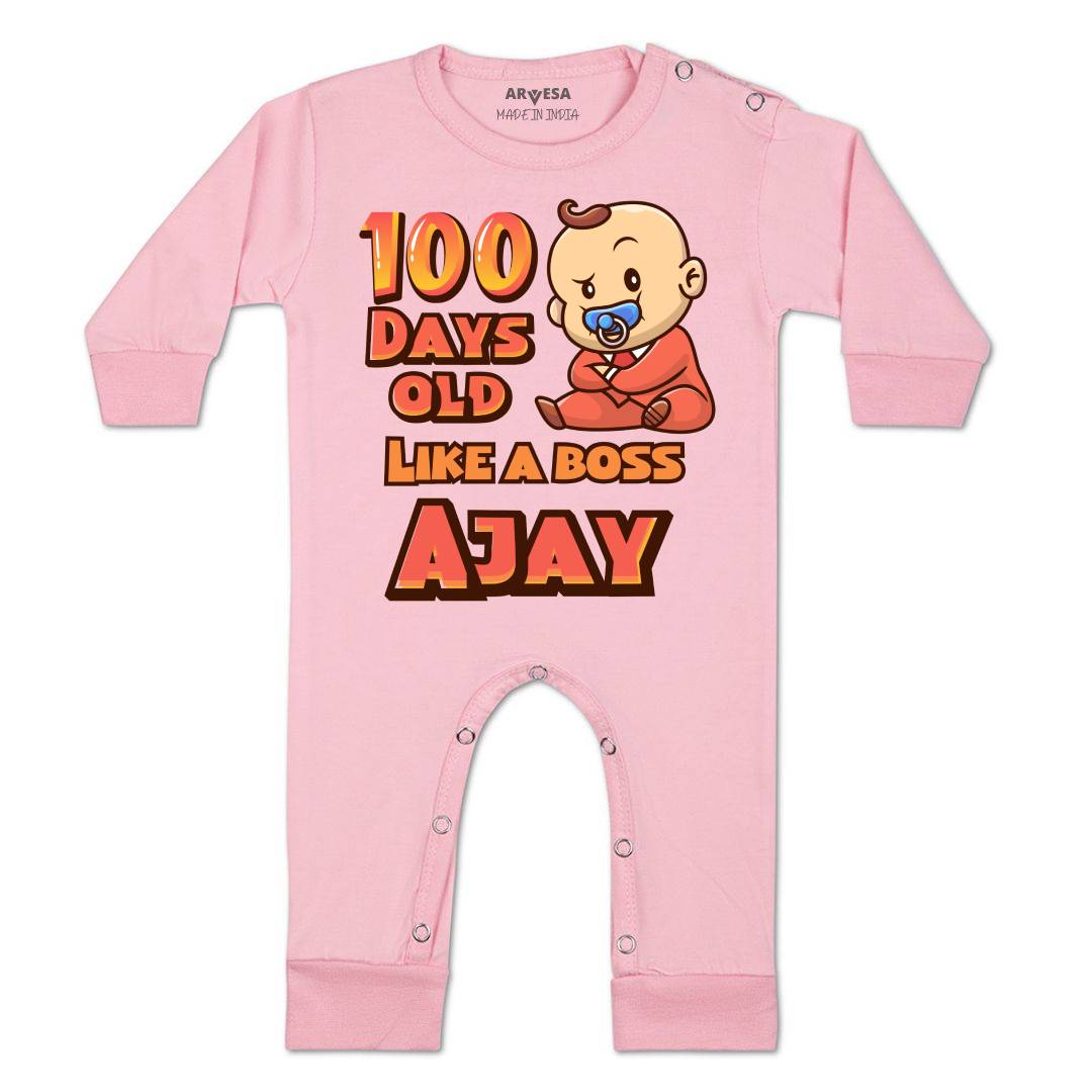 Arvesa 100 Days Birthday Baby Boy & Girl Dress