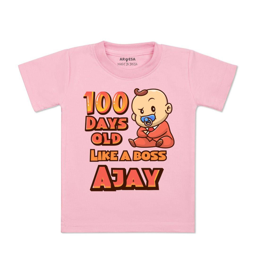 Arvesa 100 Days Birthday Baby Boy & Girl Dress