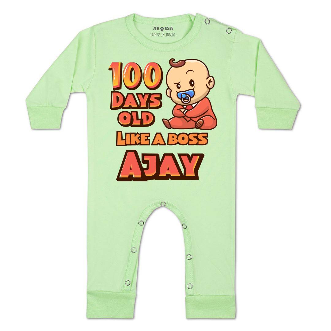 Arvesa 100 Days Birthday Baby Boy & Girl Dress