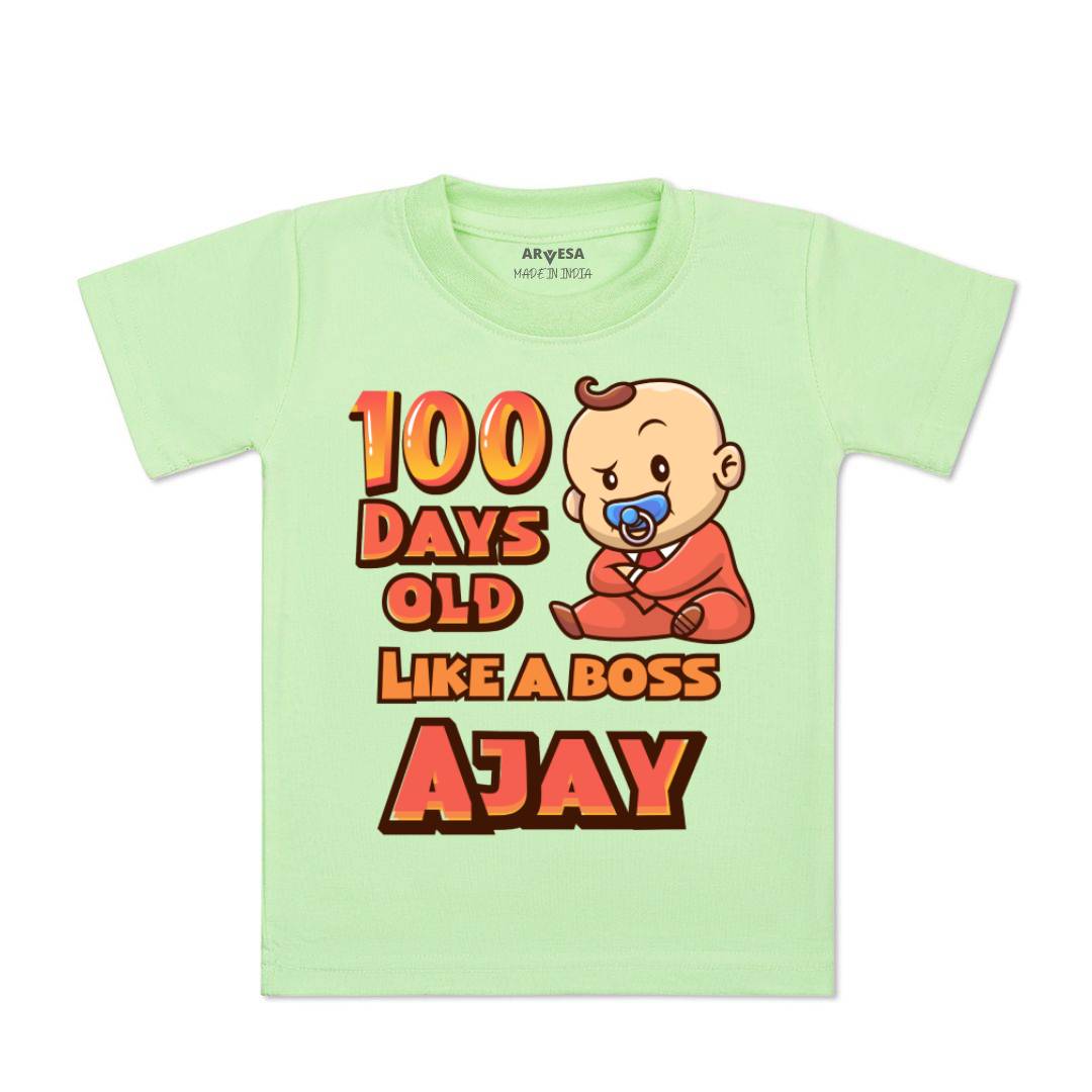 Arvesa 100 Days Birthday Baby Boy & Girl Dress