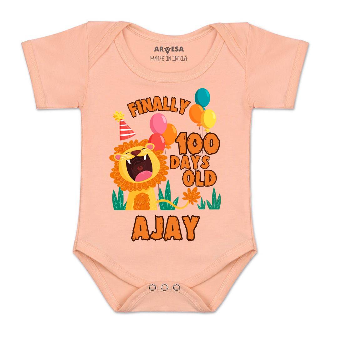 Arvesa 100 Days Birthday Baby Boy & Girl Dress