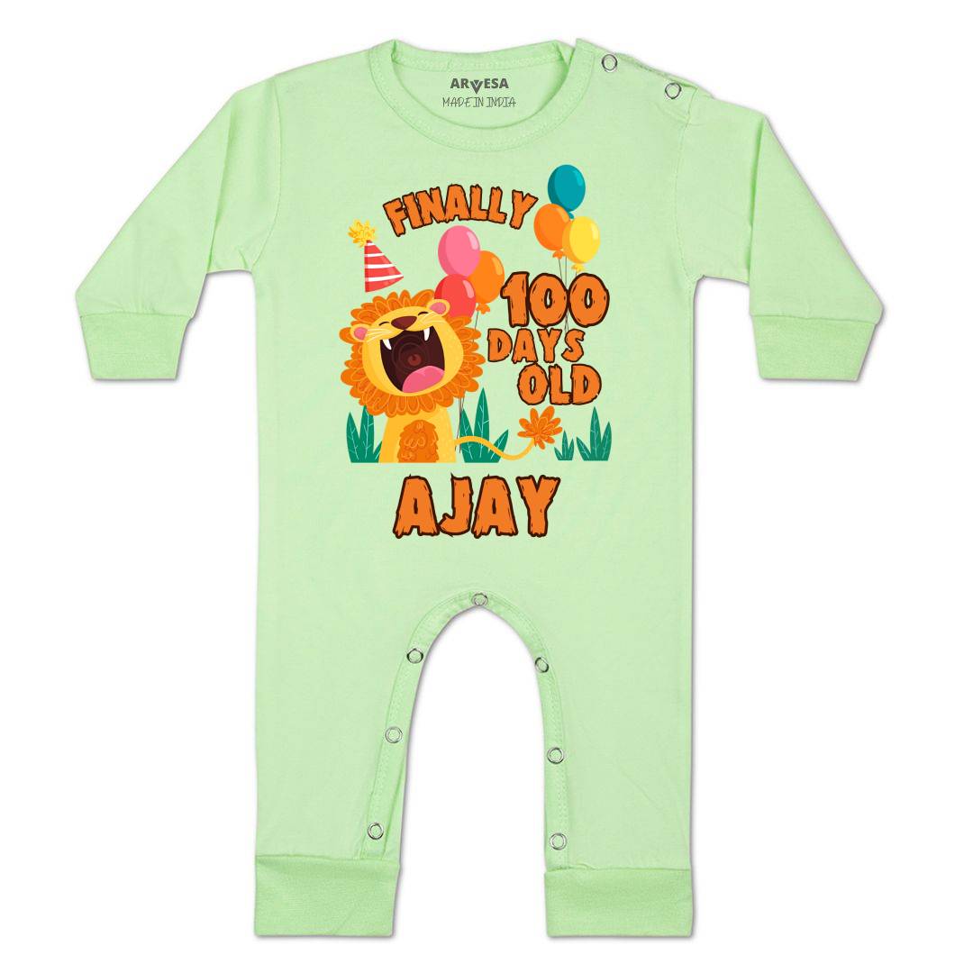 Arvesa 100 Days Birthday Baby Boy & Girl Dress