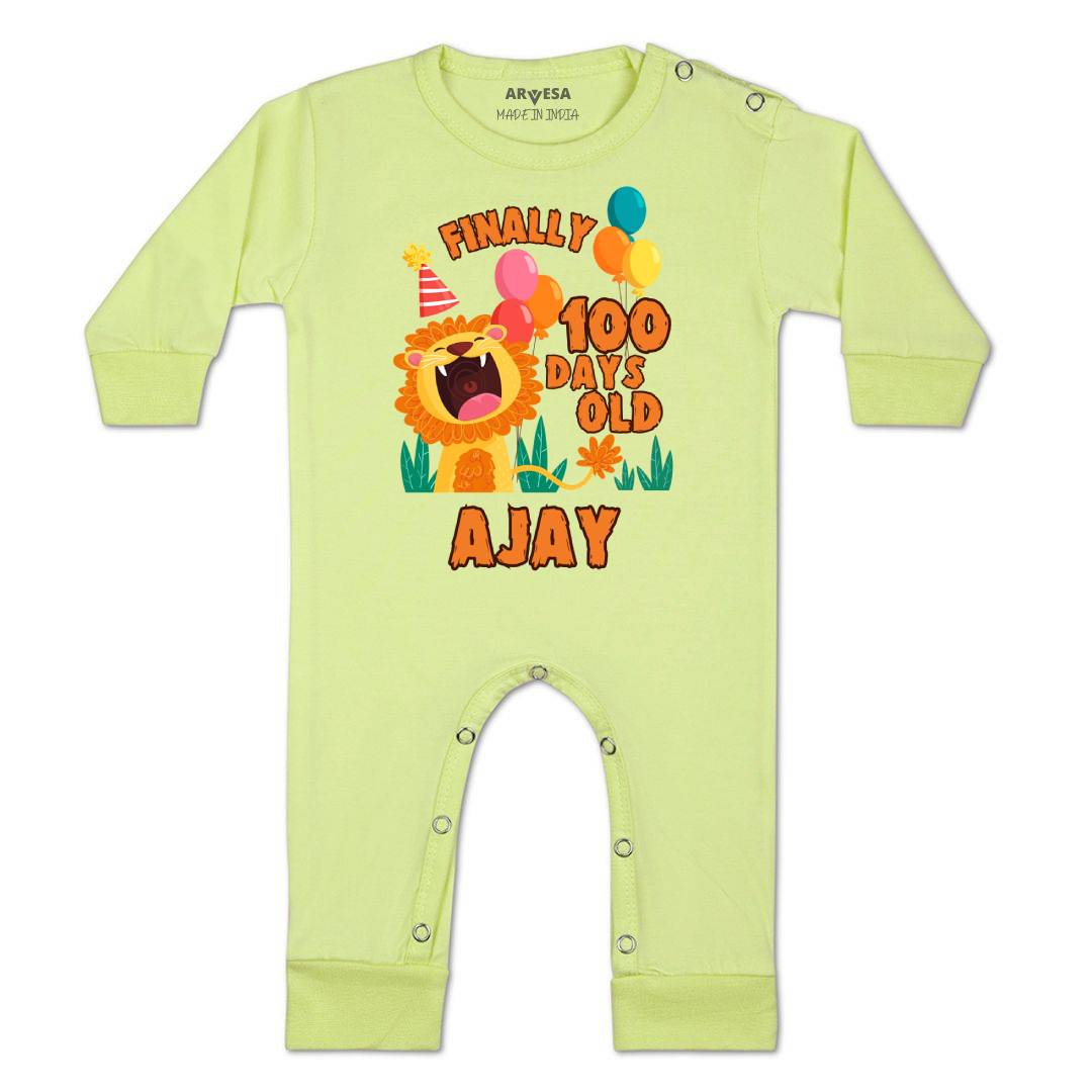 Arvesa 100 Days Birthday Baby Boy & Girl Dress