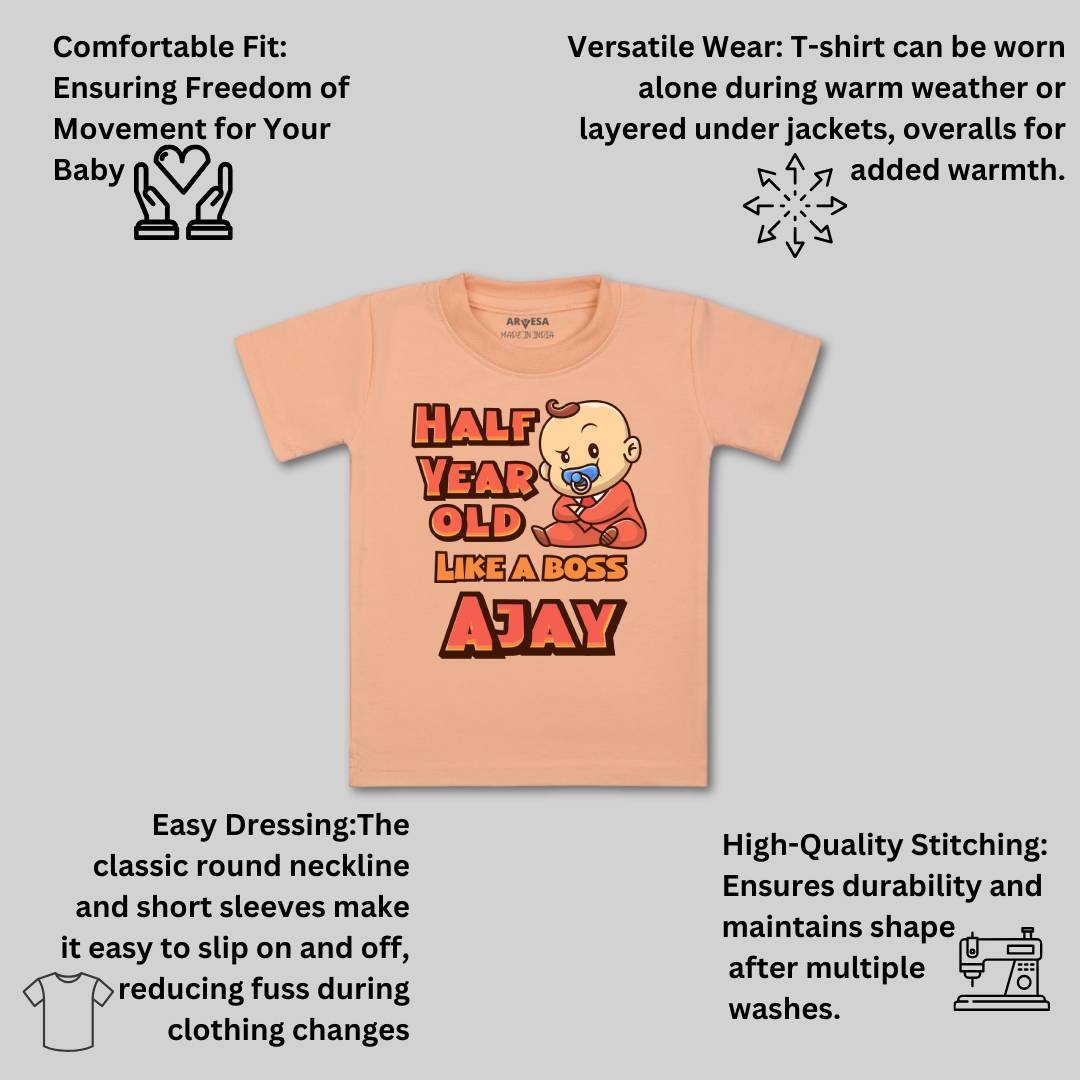 Arvesa Half Birthday Baby Boy & Girl Dress