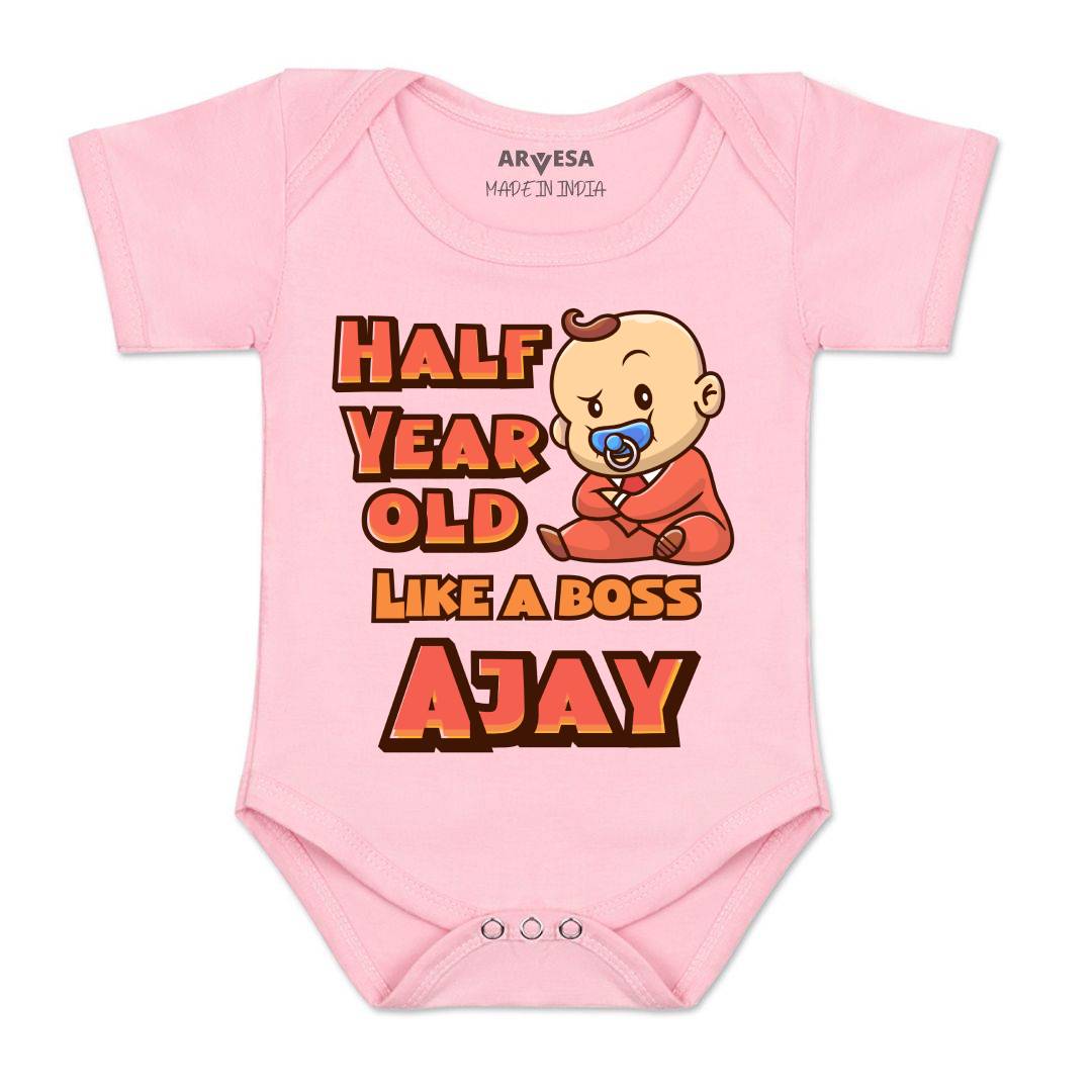 Arvesa Half Birthday Baby Boy & Girl Dress