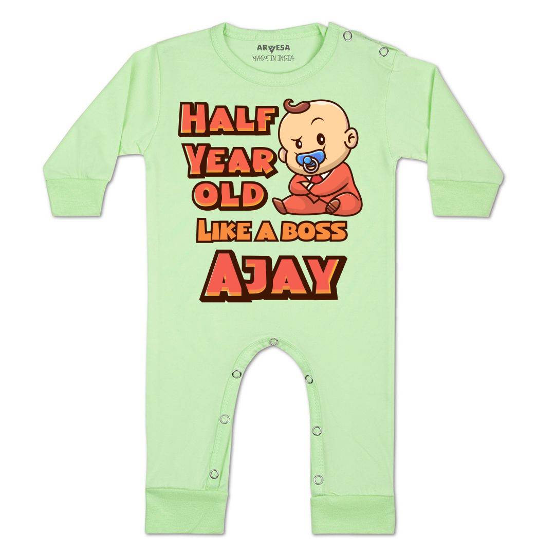 Arvesa Half Birthday Baby Boy & Girl Dress