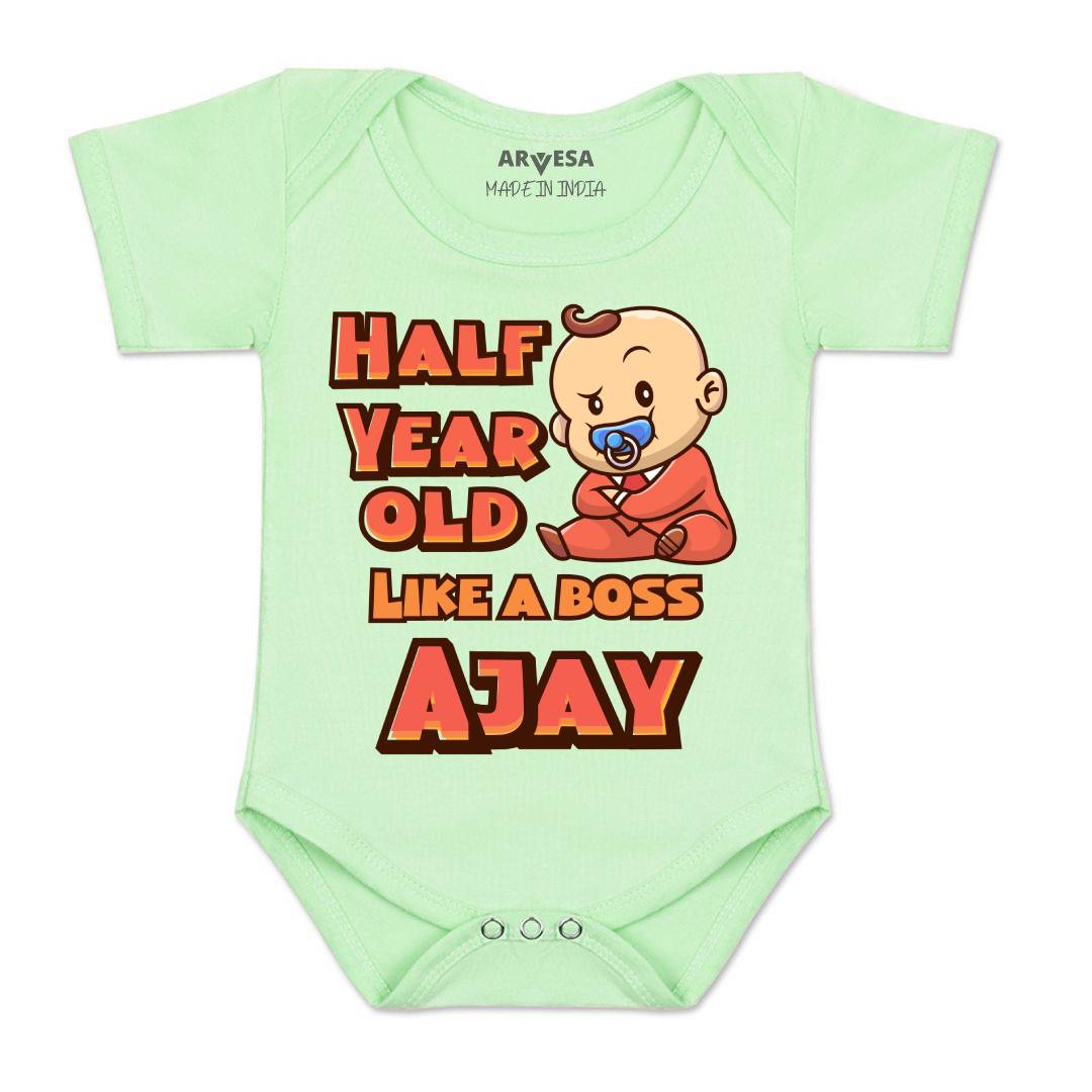 Arvesa Half Birthday Baby Boy & Girl Dress