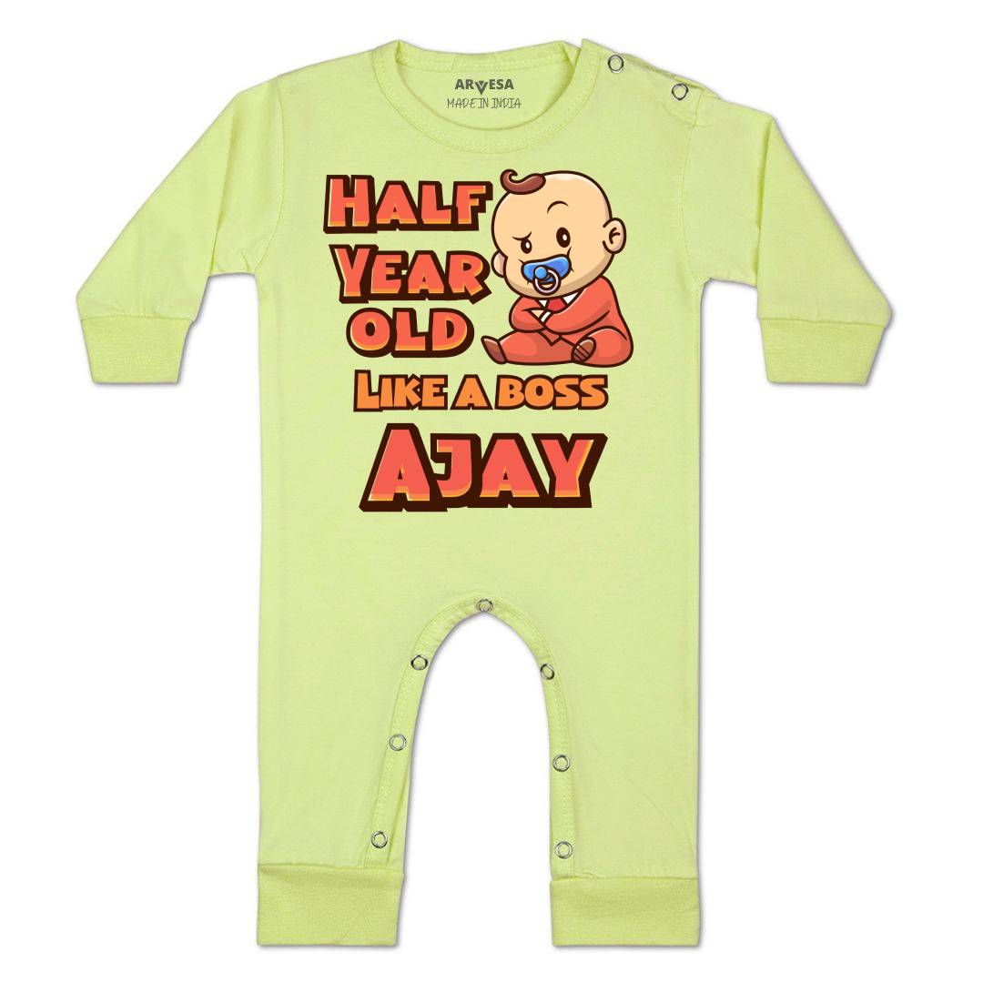 Arvesa Half Birthday Baby Boy & Girl Dress