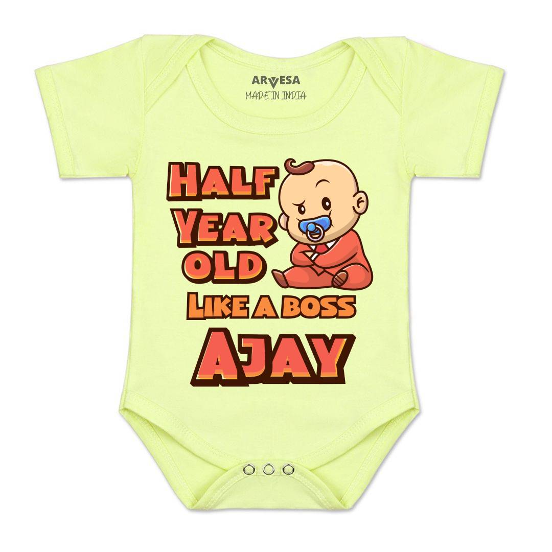 Arvesa Half Birthday Baby Boy & Girl Dress