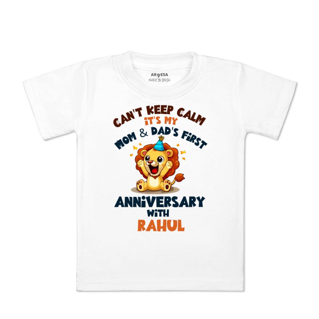 Arvesa Mom & Dad Anniversary With Me Baby Boy & Girl Dress