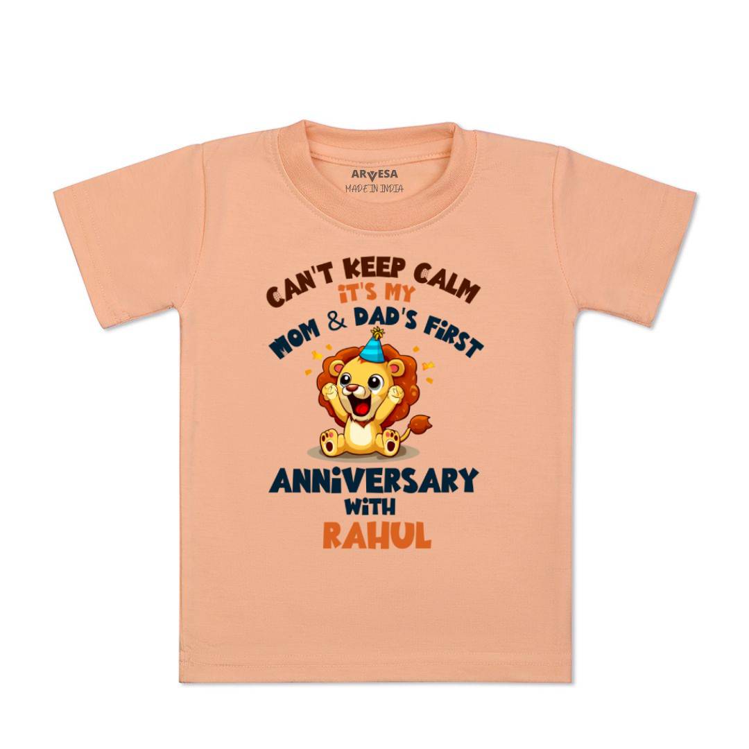 Arvesa Mom & Dad Anniversary With Me Baby Boy & Girl Dress
