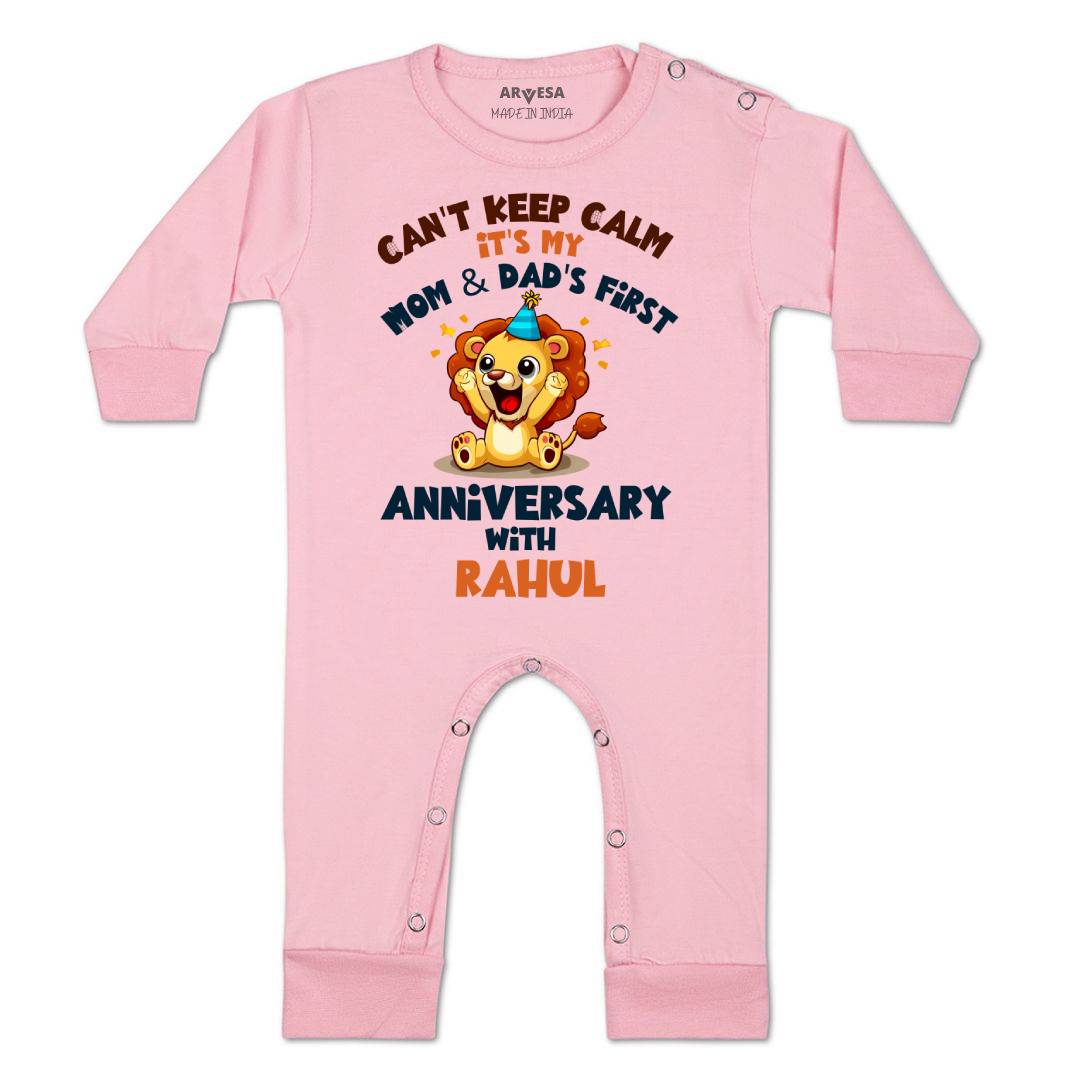 Arvesa Mom & Dad Anniversary With Me Baby Boy & Girl Dress