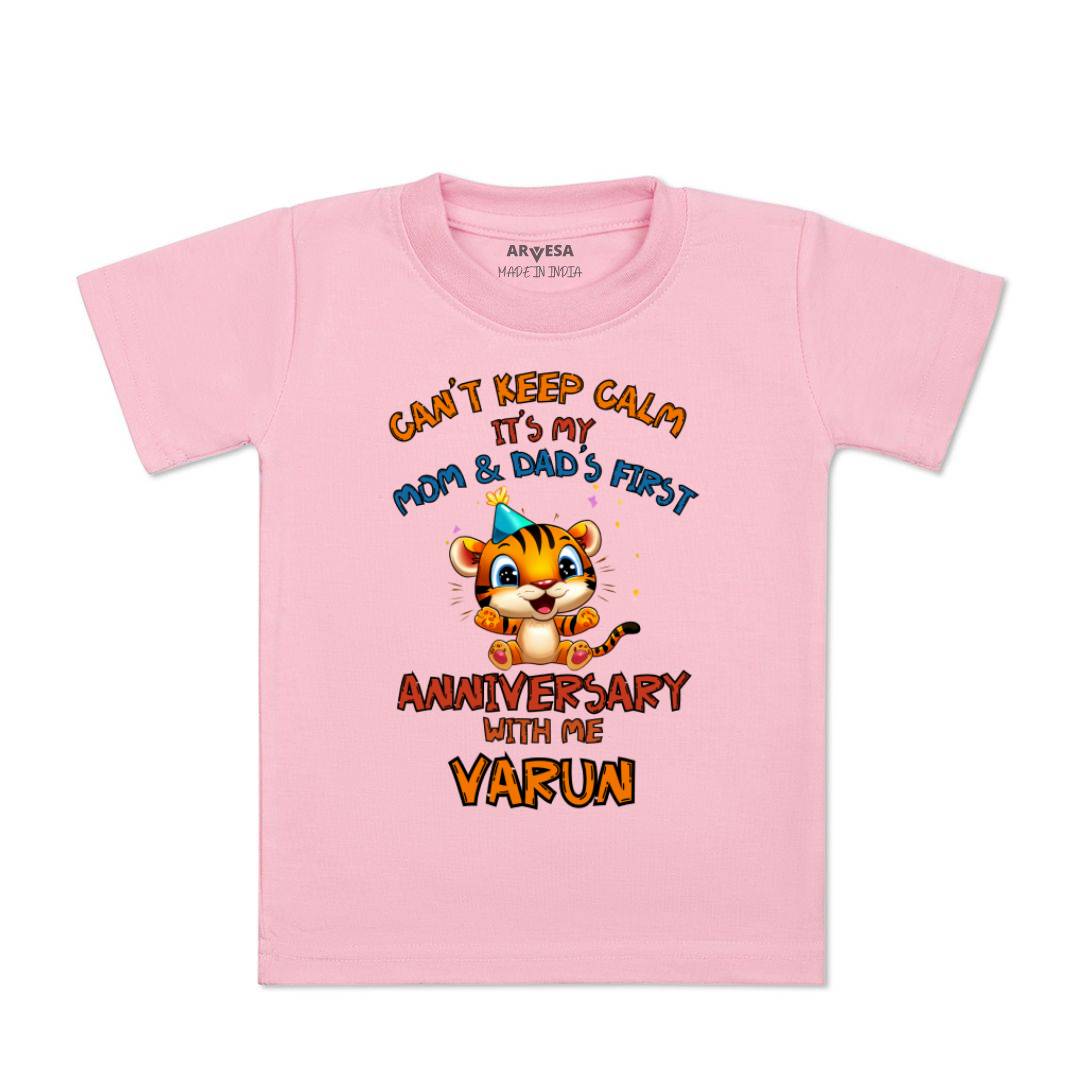 Arvesa Mom & Dad Anniversary With Me Baby Boy & Girl Dress