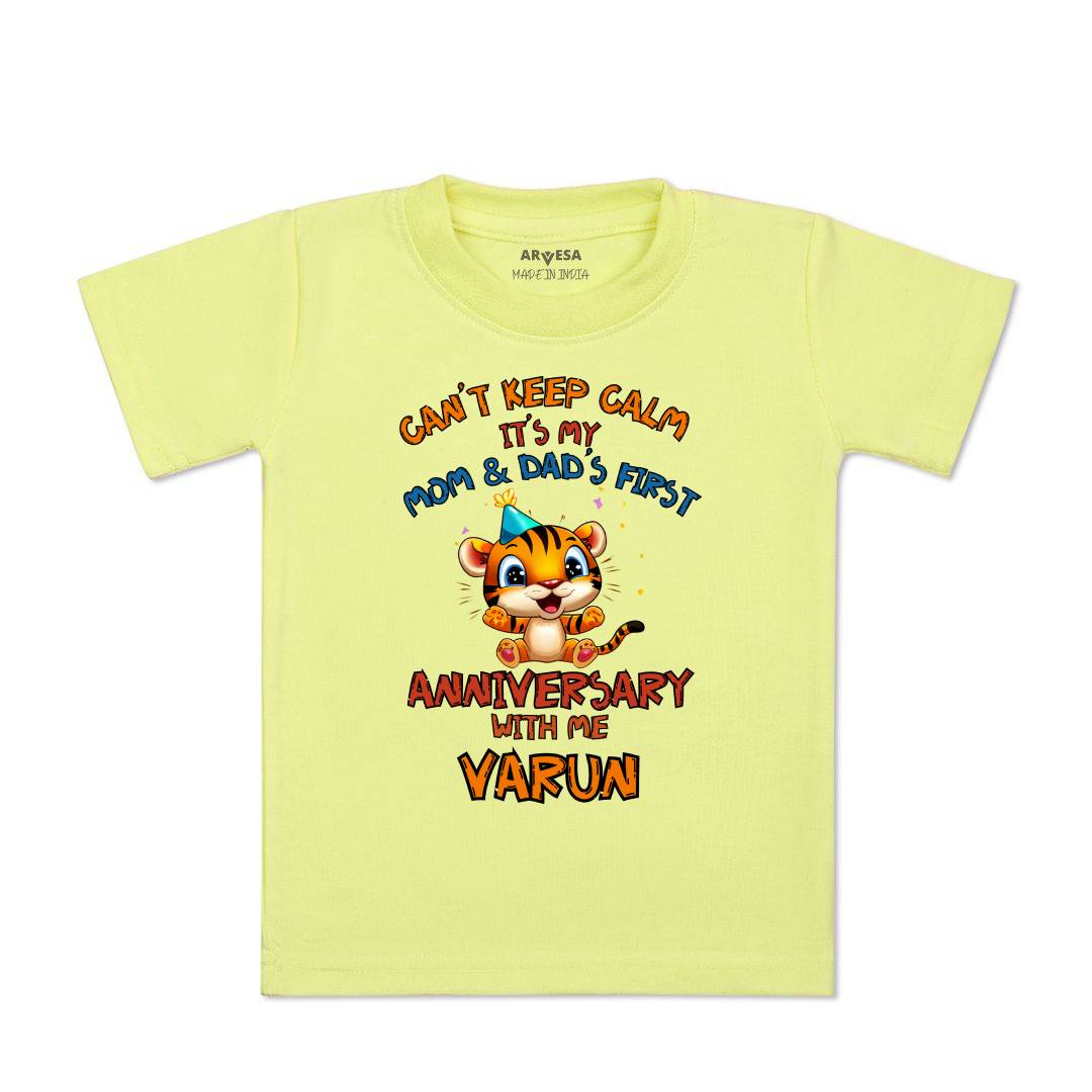 Arvesa Mom & Dad Anniversary With Me Baby Boy & Girl Dress