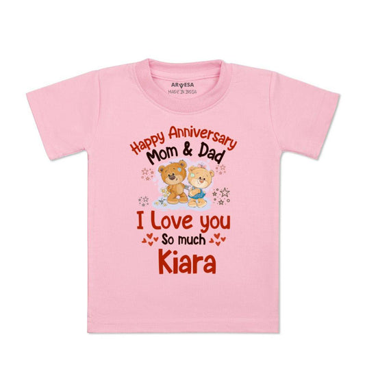Arvesa Happy Anniversary Mom & Dad Baby Boy & Girl Dress