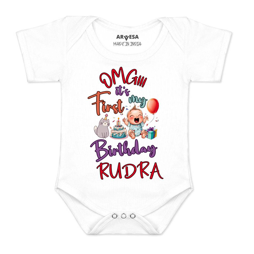 Arvesa One Year Birthday Baby Boy & Girl Dress