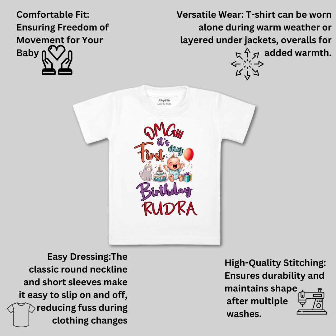 Arvesa One Year Birthday Baby Boy & Girl Dress