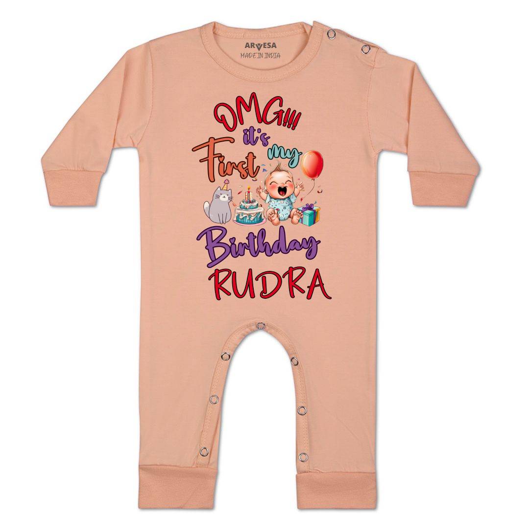 Arvesa One Year Birthday Baby Boy & Girl Dress