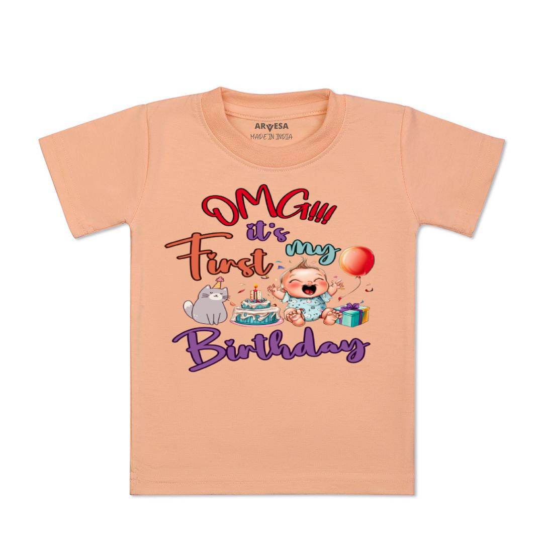 Arvesa Design-1397 Birthday Occasion Baby Outfit.