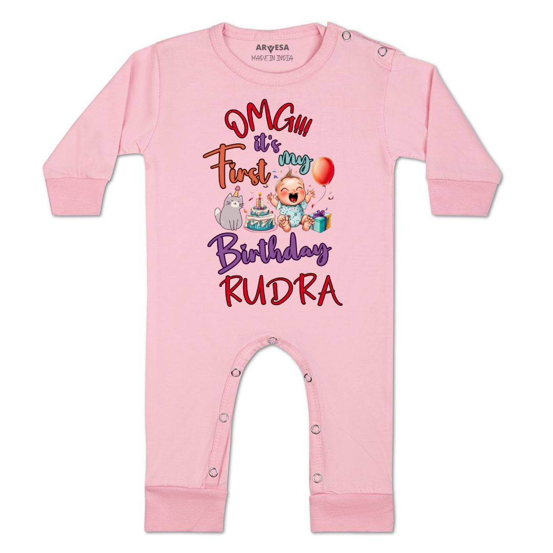 Arvesa One Year Birthday Baby Boy & Girl Dress