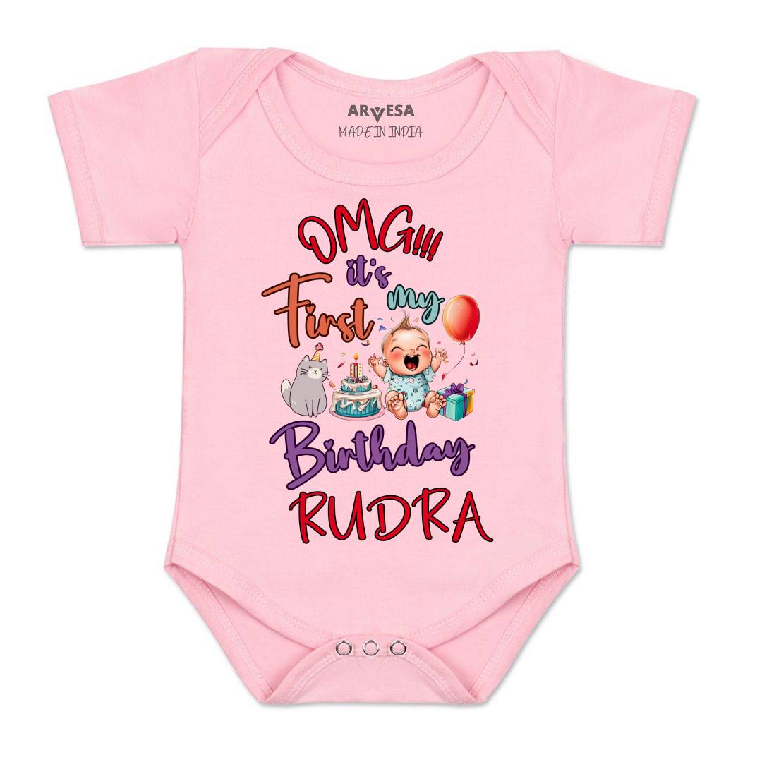 Arvesa One Year Birthday Baby Boy & Girl Dress