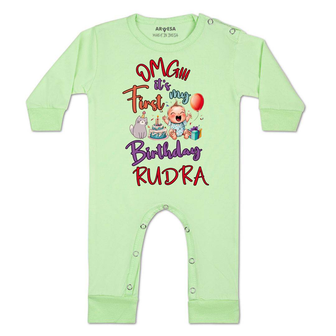 Arvesa One Year Birthday Baby Boy & Girl Dress