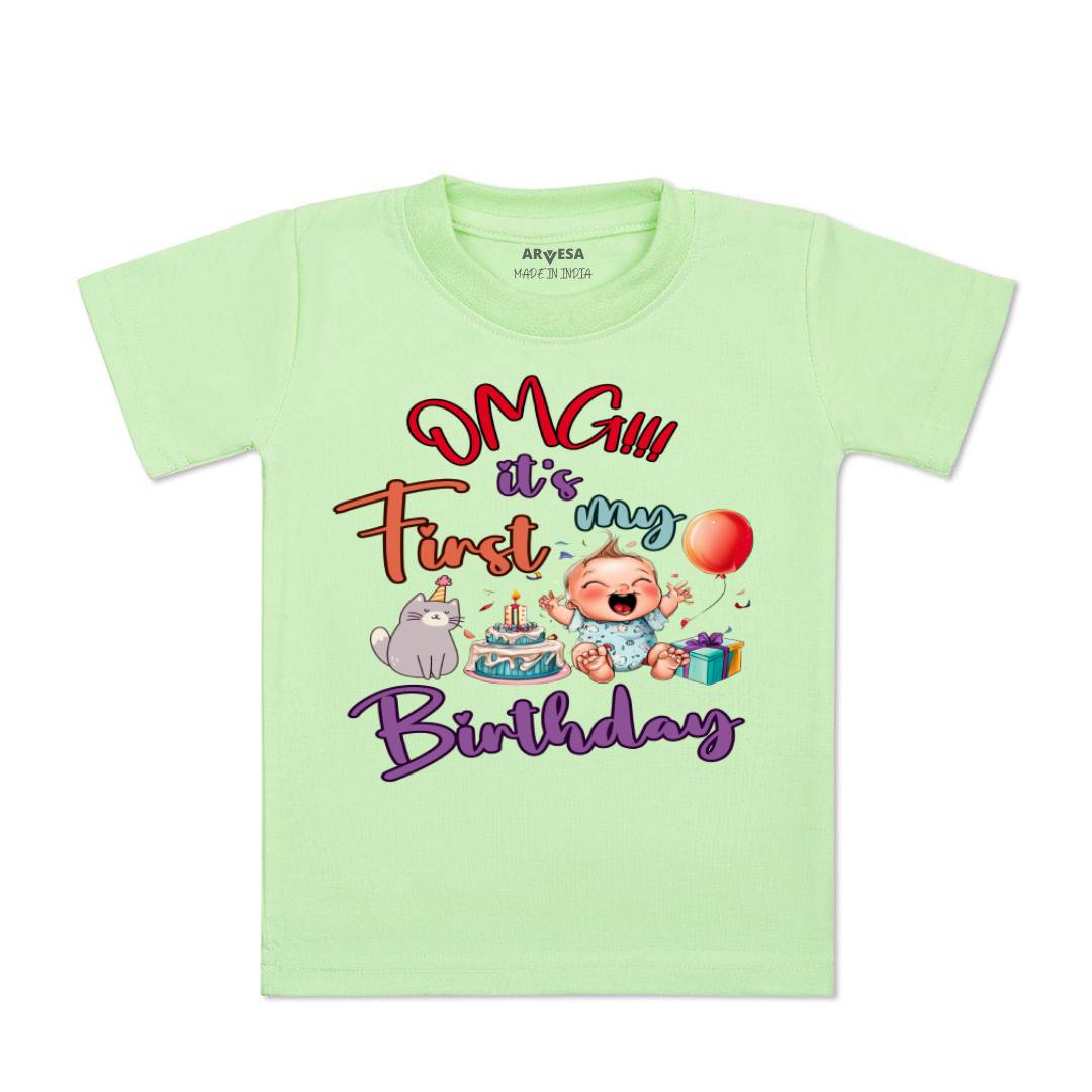 Arvesa Design-1397 Birthday Occasion Baby Outfit.