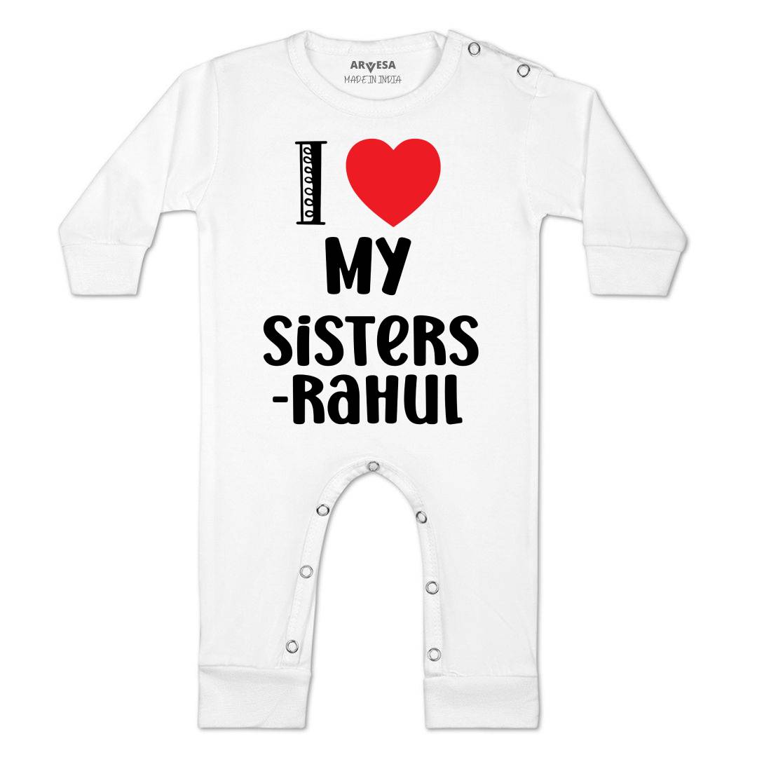 Arvesa I Love My Sister Baby Boy & Girl Dress