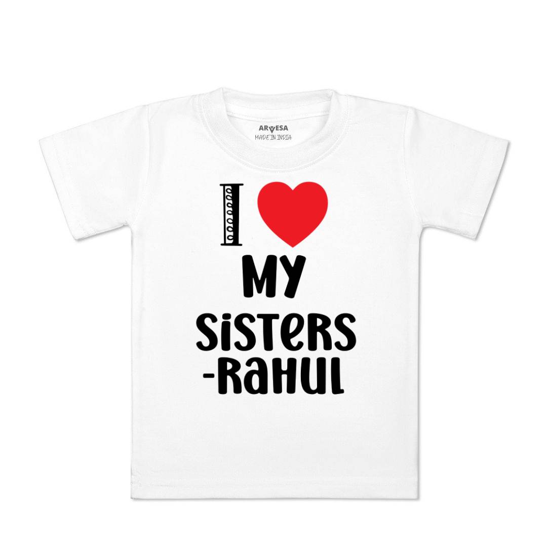 Arvesa I Love My Sister Baby Boy & Girl Dress