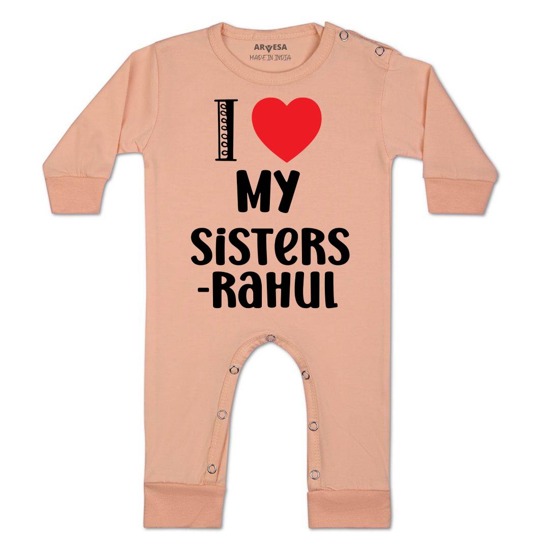 Arvesa I Love My Sister Baby Boy & Girl Dress