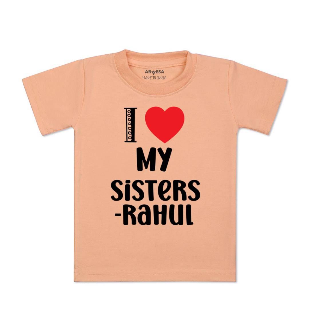 Arvesa I Love My Sister Baby Boy & Girl Dress