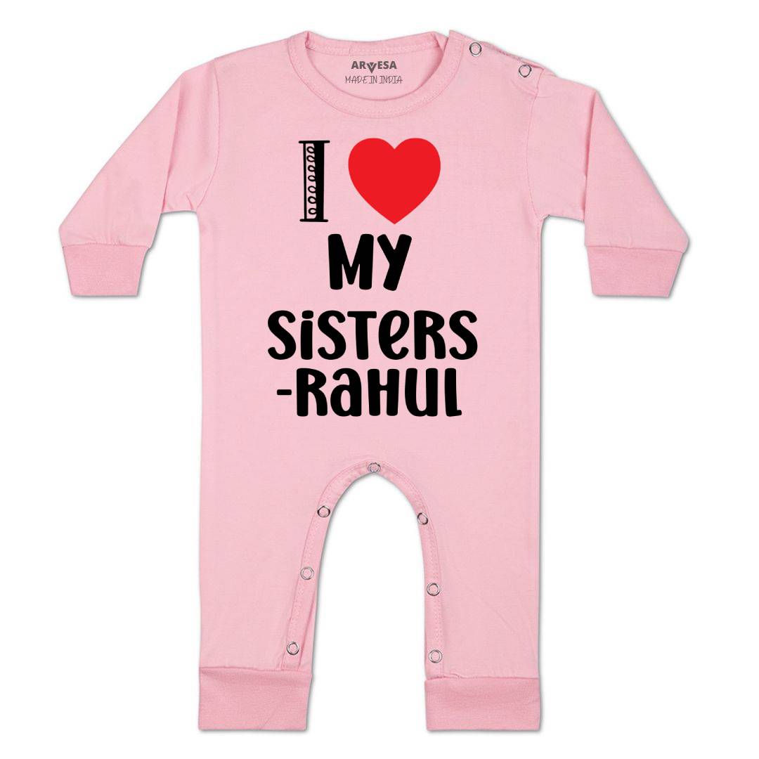 Arvesa I Love My Sister Baby Boy & Girl Dress