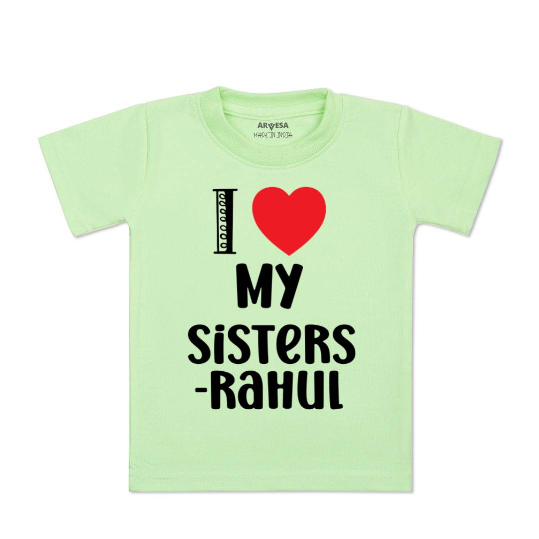 Arvesa I Love My Sister Baby Boy & Girl Dress